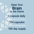 thumbnail image 5 of Life Extension PS Caps 100mg - Phosphatidylserine Supplement for Brain health - Healthy Cognitive Function, Memory, Focus, Concentration Support - Non-GMO, Gluten-Free, Vegetarian - 100 Capsules, 5 of 10