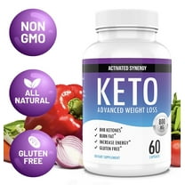 Activated Synergy Keto Pills – Ketones & Keto Weight Loss Support, Energy & Appetite Control, 60 Capsules