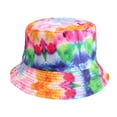 thumbnail image 2 of Babysbule Chapeaux pour Femmes Hiver Adulte Chapeaux de Pêcheur Homme et Femme Colorés Teints en Teinture sur Nœuds Réversibles Chapeaux de Pêcheur à Porter en Extérieur Protection Solaire des Deux Côtés, 2 of 4
