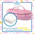 thumbnail image 4 of June Garden Cozy Dream Doll Bassinet - Baby Doll Portable Carrier - Fits for American Girl Dolls up to 18 - Soft Pillow & Safety Buckle Included, 4 of 5