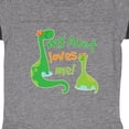 thumbnail image 3 of Inktastic My Aunt Loves Me Nephew Boys Baby Bodysuit, 3 of 4