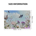 thumbnail image 2 of WYYP Flowers Butterflies Sky Wooden Jigsaw Puzzle Challenging Difficult Wood Puzzles for Adults 300 PCS, 2 of 6