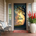 thumbnail image 3 of LUUFILx He is Risen Church Decor Cross Banner Easter Background Sunrise Christian Party Supplies Religious Photography Backdrop Faith Decorations, 3 of 7