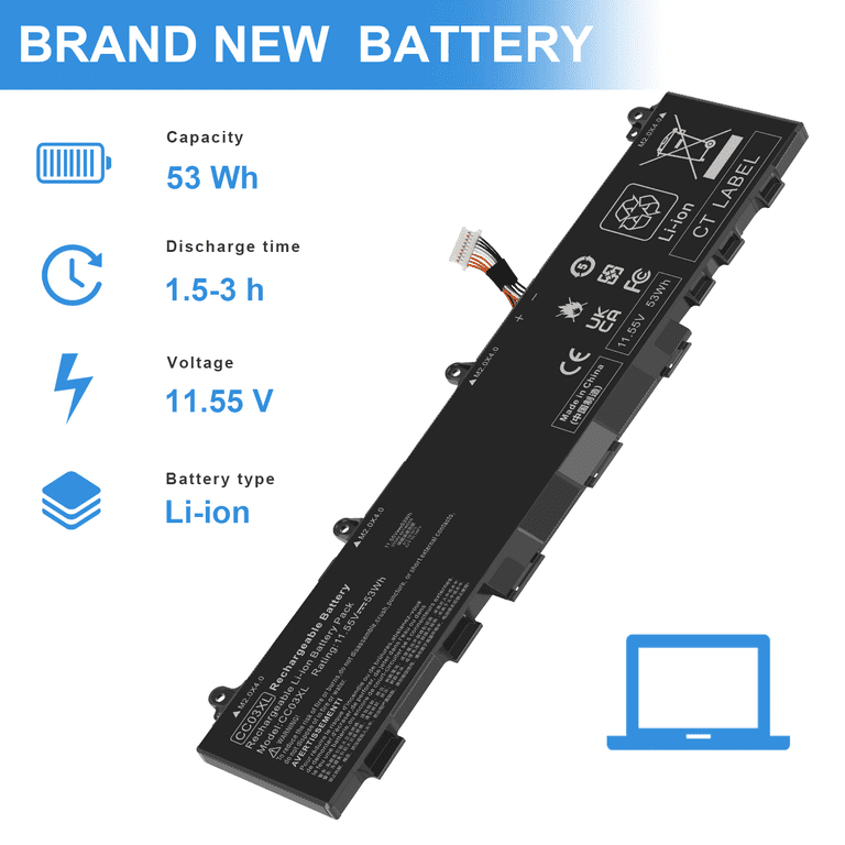 CC03XL Battery For HP EliteBook 845 G7 / G8 L77608-1C1, L77608-2C1
