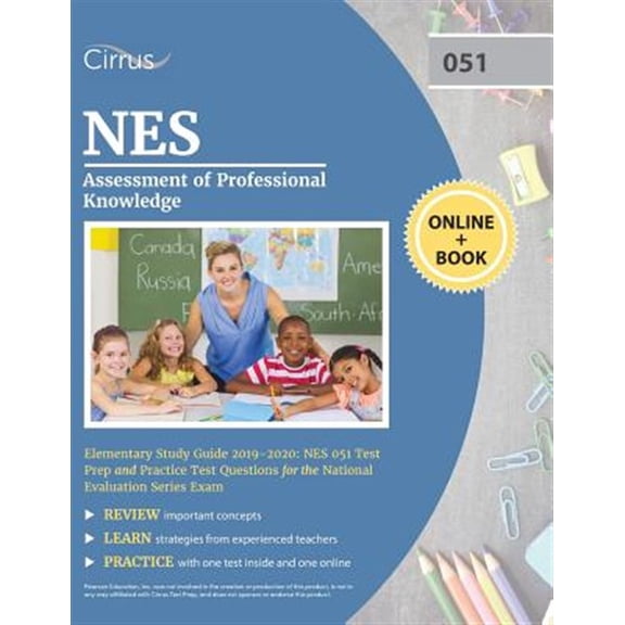 Pre-Owned NES Assessment of Professional Knowledge Elementary Study Guide 2019-2020: NES 051 Test Prep and Practice Test Questions for the National Evaluation Series Exam (Paperback)
