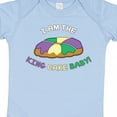 thumbnail image 4 of Inktastic I Am the King Cake Baby Boys or Girls Baby Bodysuit, 4 of 5