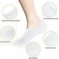 thumbnail image 2 of No Show Socks for Men 6/8 pack Cotton Thin Low Cut Non Slip for Loafer Flats Sneakers 5-8/9-11/12-15, 2 of 5