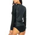 thumbnail image 6 of BeautyIn Women's Long Sleeve Rash Guard UPF 50+ Swimwear Athletic Top, 6 of 7