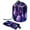 Multicolor 2, variant on PhooArto Large Barrel Drawstring Makeup Bag, Galaxy Cute Kittens Cherries Travel Cosmetic Bag Portable Make Up Organizer Bag