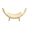 thumbnail image 3 of Gato Hamaca Cama Muebles para gatos Piso de pie con soporte Tumbona Camas para mascotas Gato Columpio Silla para gatitos Pequeños animales Descansando , Amarillo claro SM SunniMix Hamaca para gatos, 3 of 8