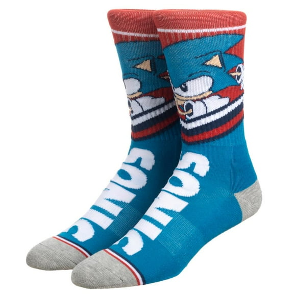 Sonic The Hedgehog Athletic Crew Socks