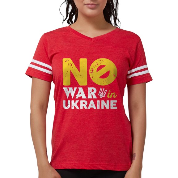 CafePress - No War In Ukraine - Womens Football Shirt