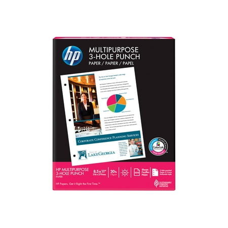 HP - Letter A Size (8.5 in x 11 in) 500 sheet(s) plain paper - for Deskjet Ultra Ink Advantage 2029; Officejet 20X, 6000, 6000 E609, 7000 E809