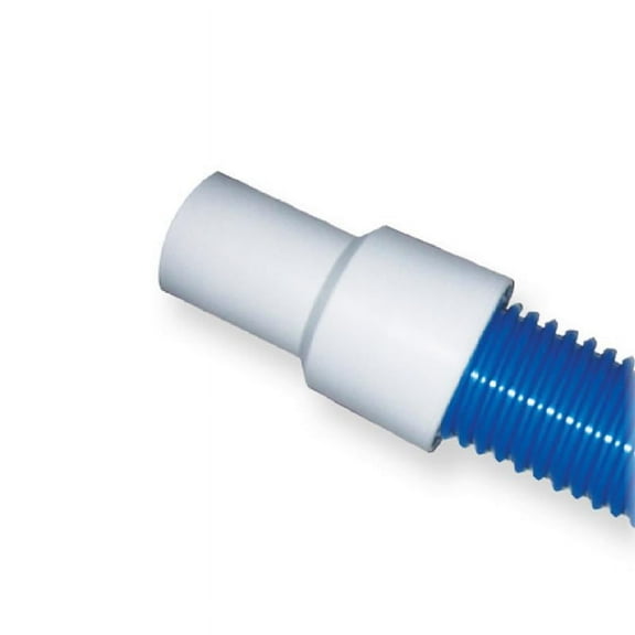 JED 8084275 1.25 in. x 24 ft. Pool Vacuum Hose, Blue & White