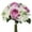 Lavender/Cream, variant on Admired By Nature 9 Stems Artificial Rose Hydrangea Mixed Bouquet, White