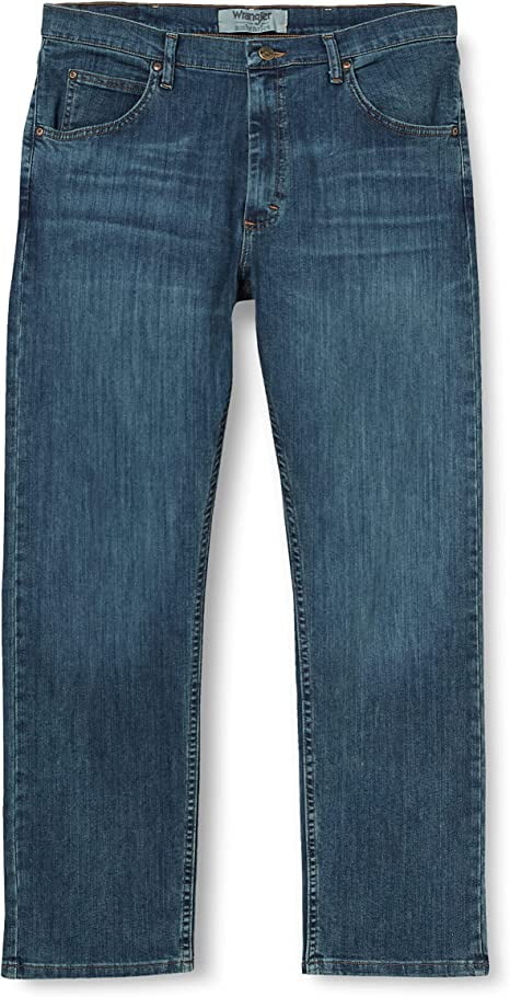 Wrangler Authentics Men's Classic 5-Pocket Regular Fit Jean, Twilight ...