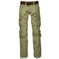 thumbnail image 1 of Matchstick Women Cargo Pants Casual Solid Trousers with Pockets, 1 of 3