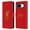 Gold On Red Kit, variant on Head Case Designs Officially Licensed Liverpool Football Club Liver Bird Gold Logo On Red Leather Book Wallet Case Cover Compatible with Google Pixel 8