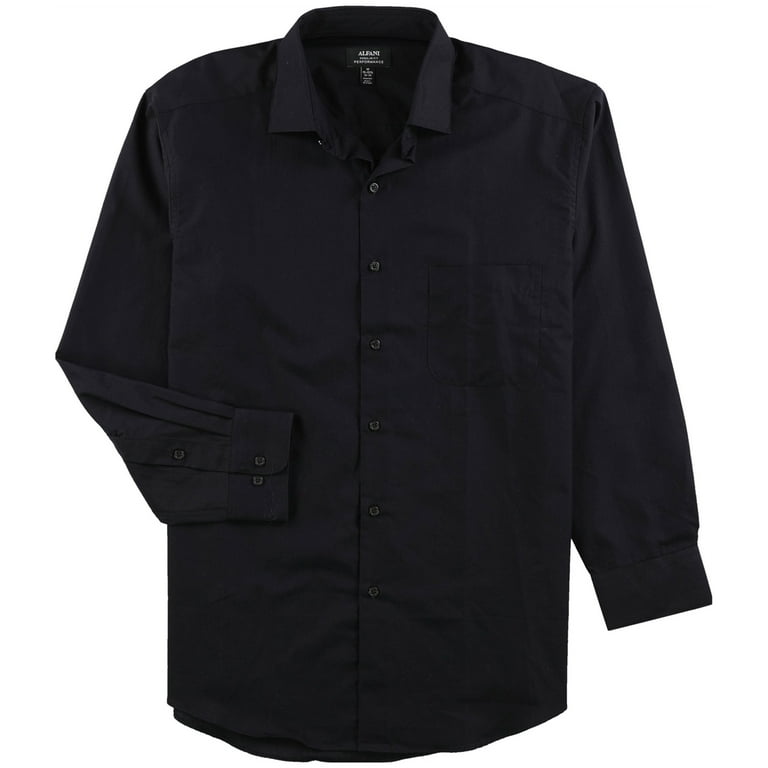 alfani regular fit dress shirt Amazon.com: Alfani Mens Performance Stretch Button Down Dress Shirt, Grey, 15.5" Neck 32"-33" Sleeve : Clothing, Shoes & Jewelry