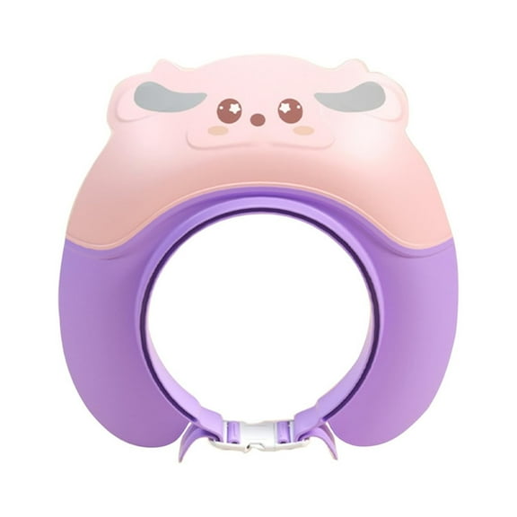 RUIG Shower Cap for Kids, Baby Toddler Hair Washing Shield, Visor Hat for Toddlers Shampoo Silicone Adjustable Visor Hat for Eye and Ear Protection for 1-9 Years Makes the Baby Bath More Fun
