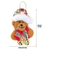 thumbnail image 3 of hengsof Christmas Bells Doll Ornaments Small Gift Pendants for Tree Branches Home Shelves Holiday Festive Accents Perfect for Christmas, 3 of 3