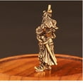 thumbnail image 5 of Chendee Statue Rétro Dieu Chinois de la Richesse Guan Gong Décoration de Bureau, 5 of 5