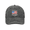 grey, variant on We The People 250 Years 1776-2026 Distressed USA Flag Vintage Washed Black Baseball Cap, Patriotic Adjustable Dad Hat**