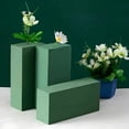thumbnail image 4 of 4-Pack Floral Foam Blocks for Fresh & Artificial Flower Arranging – Wet Water-Absorbing Sponge for DIY Bouquets, Centerpieces, 4 of 8