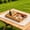 Natural, variant on Serving Tray with Wine Glass Holder, Couch Snack Tray with Handles for Wine, Cheese and Fruit, Tray for Sofa, Coffee Table, Wedding and Housewarming Gift