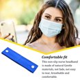 thumbnail image 1 of Button Headband Holder Solid Good Elasticity Relieve Ear Pain Good Fixation Sport Scarf Classic Headcloth Sweat Absorption Men Type 4, 1 of 7