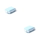 thumbnail image 1 of Caja de pastillas Injueey Organizador portátil Divisor de almacenamiento azul paja 2Conjunto, 1 of 6