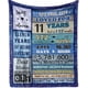 thumbnail image 1 of LHSHID 12 Year Old Boy Girl Birthday Blanket Gift 40x50in, 1 of 7