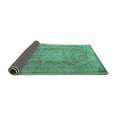 thumbnail image 2 of Ahgly Company Indoor Rectangle Persian Turquoise Blue Traditional Area Rugs, 3' x 5', 2 of 4