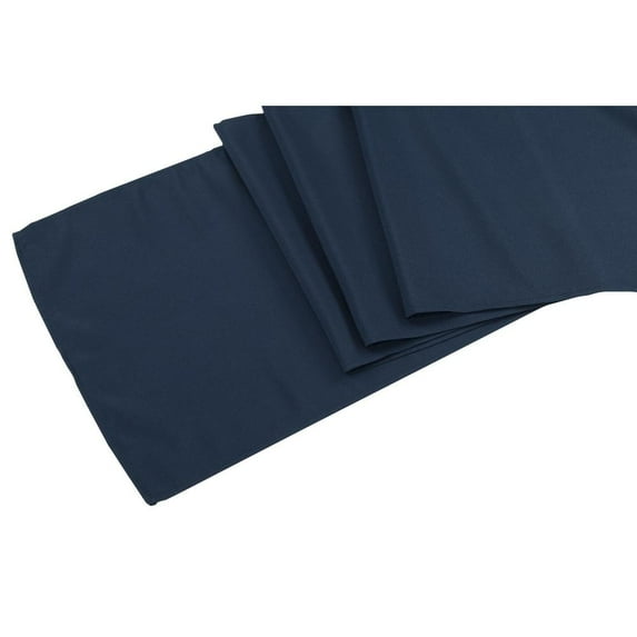 1 Pc, Polyester Table Runner - Navy Blue For Wedding Or Event