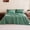 Green, variant on Sleep Zone Twin Cationic Microfiber Sheet Set, Green 16 Inch Deep Pocket, Ultra Soft Breathable