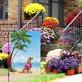 thumbnail image 5 of VOCHIC Summer Beach Dog Garden Flag 12x18 Double Sided Vertical, Small Burlap Welcome Golden Retriever Garden Yard House Flags for Spring Summer Seasonal Outdoor House Decor (ONLY FLAG), 5 of 6