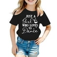 thumbnail image 1 of WEAIXIMIUNG T-Shirts pour Filles 8-9 Ans, T-Shirt Graphique Mignon à Col Rond et Manches Courtes pour l'Été, Décontracté, 1 of 5