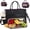 Black-purple, variant on LOVEVOOK Insulated Lunch Bag,2-in-1 Work Tote Bag with Lunch Compartment,Large Capacity Professional Work Bag for Women,15.6 Inch Laptop Bag with Cup Holder for Teacher,Nurse,College,Office,Travel