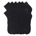 thumbnail image 3 of 12 Pairs Cushion Quarter Socks with Arch Support Cotton Unisex Athletic Sports Workout Running Comfort Sweat-absorbing Anti-Slip Comfy Value Pack, 3 of 3