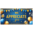thumbnail image 2 of Balloon Decoration Appreciation Banner Colorful Theme Employee Recognition Glitter Design Event Decoration for Company Party Team Celebration Indoor Decoration, 2 of 7