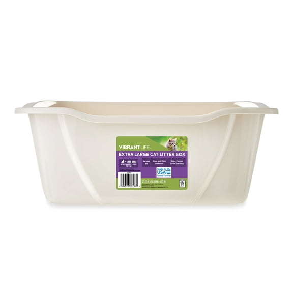 Vibrant Life Extra Large Open Top Cat Litter Box