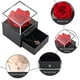 thumbnail image 3 of Caja de rosas eternas con collar de flores preservadas, rosa con collar de cristal, regalos para mamá y esposa, 3 of 8