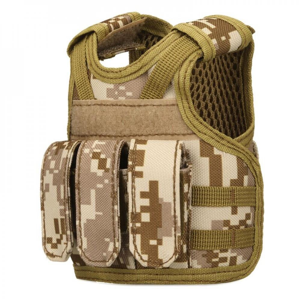 Army Camouflage 6 Can Insulated Tube Cooler Strap Carrier Outdoors 0366 for sale online 