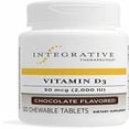 thumbnail image 4 of Integrative Therapeutics Vitamin D3 2,000 IU - Vitamin D for Bone Health* - Supports a Healthy Immune System* - Gluten-Free & Dairy-Free - Chocolate Favored, 120 Chewable Tablets (120 Servings), 4 of 7