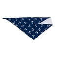 thumbnail image 4 of Easygdp Nautical Themed Simple Anchors Pet Scarf, Dog Triangle Scarf, Printing Dog Bib, Handkerchief Scarf for Small Medium Large Dogs Cats Pets, 4 of 9