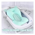 thumbnail image 3 of Cojín Antideslizante ELEGATE para Tina de Baño de Bebés Turquesa, 3 of 6