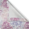 thumbnail image 5 of Ambesonne Flowers Grommet Curtain, Romantic Floral Design, 50" x 72", Pink and White, 5 of 6