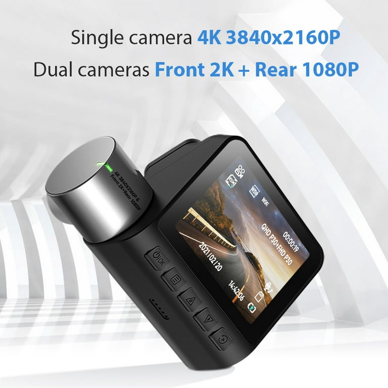 70mai Dash Cam Lite, 1080P Full HD, Car Smart Dash Cam, IMX307, Built-in  G-Sensor, 130° Wide Angle FOV, WDR, Night Vision, Loop Recording 