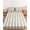 Pearl White, variant on Twin XL Size Fitted Sheet Set - Brown Stripes 2 Piece Bedding Sets 16" Deep Pocket Fitted Sheet with 1 Pillowcases, Farmhouse Vintage Lines Rustic Geometric Brushed Microfiber Hotel Luxury Bed Sheets