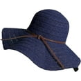 thumbnail image 4 of CoCopeaunts Wide Brim Bucket Hat for Women Summer Beach UV Protection Sun Cap Outdoor Traveling Charming Large Fisherman Hat, 4 of 8